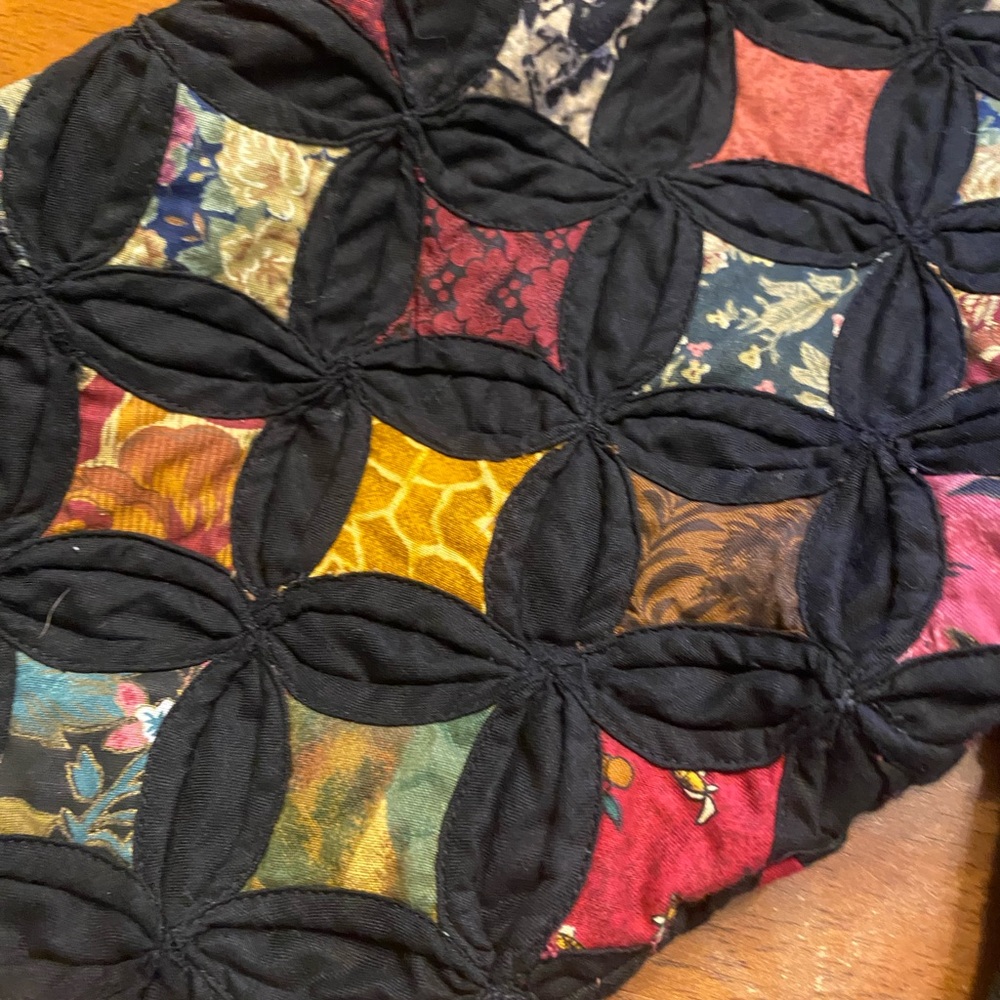 VTG Donna Sharp Quilted Patchwork Coat - image 5